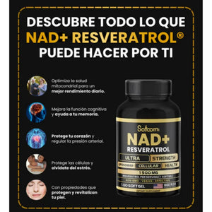 “Activa tu energía natural con NAD+ Resveratrol”