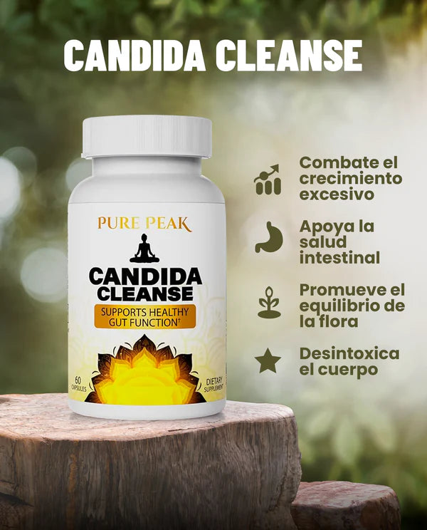 Candida Cleanse: Fórmula Avanzada de Apoyo Digestivo y Equilibrio Fúngico